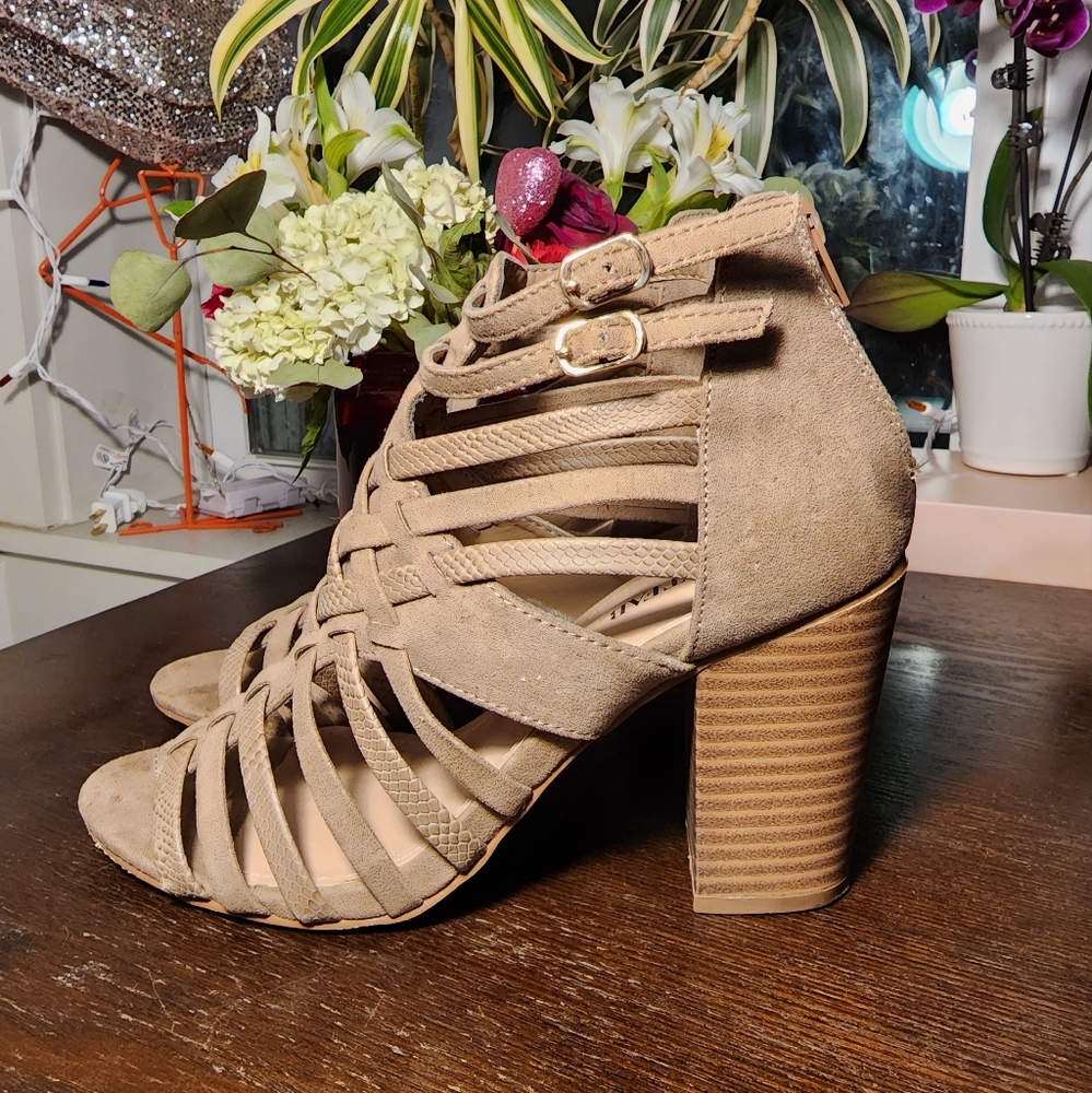 Womens just fab heeled sandal